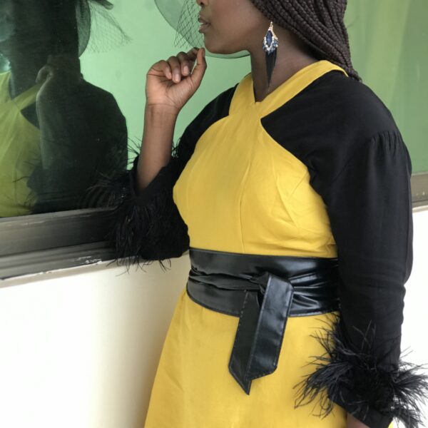 ACCESSORIZE / BLACK WRAP BELT