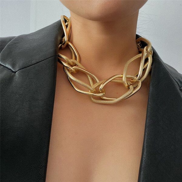 ACCESSORIZE / MULTI LAYERED STATEMENT GOLD CHAIN