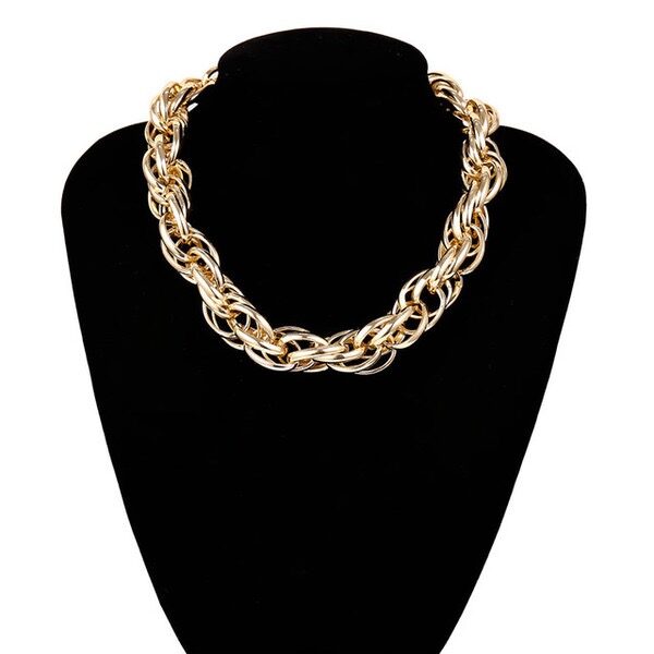 ACCESSORIZE / CUBAN TWISTWED NECKLACE